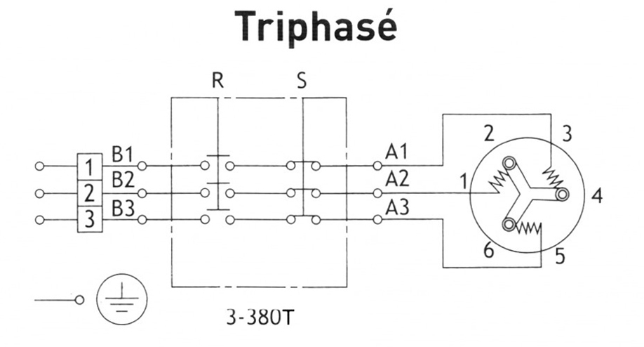 branchement en Tri 380V