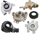 Turbines et Joints - Corps de pompe lave-vaisselle