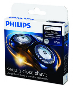 3 TETES + SUPPORT RASOIR PHILIPS SENSOTOUCH RQ11/50