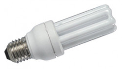 AMPOULE FLUOCOMPACTE E27 - 15 W  BATON 3U         = 41.174