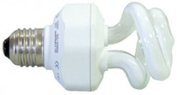 AMPOULE FLUOCOMPACTE E27 - 9 W  MINI SPIRALE      d.32 x 98