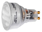 AMPOULE FLUOCOMPACTE GU10 - 7W  Diam.50  h.55 m/m