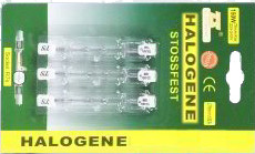 Blister 2x HALOGENE ECO R7S 78mm - 120W =150W  1500H