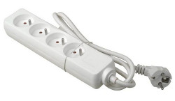 BLOC 4 PRISES 10/16A + CABLE