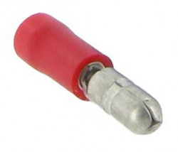 BOITE 100 COSSES CYLINDRIQUE MALE ROUGE 4m/m