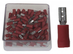 BOITE 100 COSSES FEMELLE ROUGE 2.8m/m