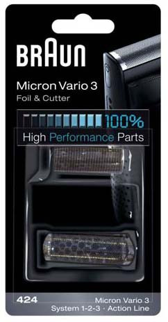 COMBI-PACK RASOIR BRAUN SYSTEM 1-2-3  65424781