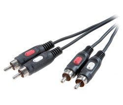 CORDON 2 RCA MALE/MALE 2.50M STEREO
