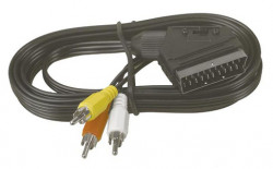 CORDON PERITEL / 3 RCA STEREO 1.50M