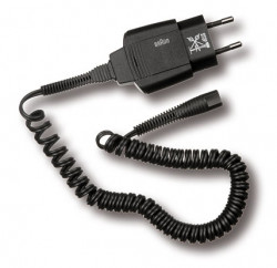 CORDON + PRISE TRANFO. 6V RASOIR  CONTOUR PRO BRAUN 81395601