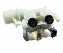 ELECTROVANNE 2 VOIES 90 degres Rast 2.5 LAVE LINGE INDESIT