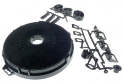 FILTRE CHARBON Diam.210  UNIVERSEL + PATTES