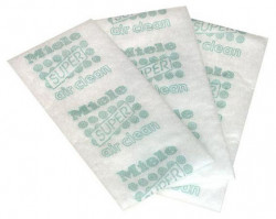 FILTRE SUPER AIR CLEAN x3 SF-SAC30 MIELE S227 a 858 - S4 a S8  COMPLETE C1 a C3