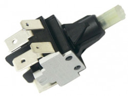 INTERRUPTEUR POUSSOIR 23m/m 16A 6 COSSES
