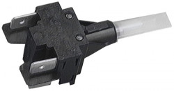 INTERRUPTEUR POUSSOIR 36m/m 16A  4 CONTACTS  SMEG