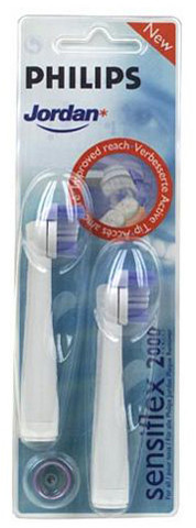 JEU 2 BROSSES A DENTS PHILIPS HP610 HP790 - HX2012 - HX1600