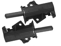 JEU 2 CHARBONS TYPE L MOTEUR LAVE-LINGE AEG