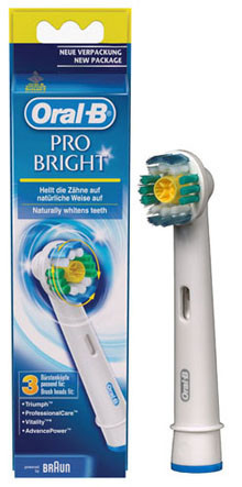 JEU 3 BROSSES ORAL-B 3D WHITE  EB18-3  BRAUN