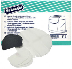 JEU 3 FILTRES FRITEUSES F622 / 627 DELONGHI