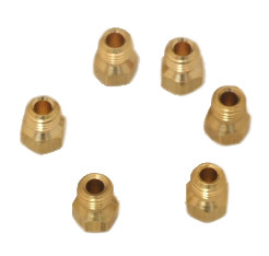 JEU D INJECTEURS GAZ BUTANE-PROPANE (x6) GAZINIERE WALTHAM - FAR
