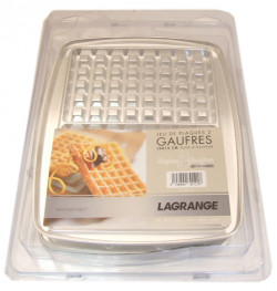 JEU DE PLAQUES 2 GAUFRES 10x15 pour SUPER 2 GAUFRES LAGRANGE