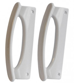 JEU DE POIGNEES DE PORTE REFRIGERATEUR WHIRLPOOL 481231019093   = 202.10