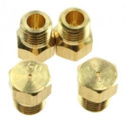 JEU INJECTEURS GAZ BUTANE / PROPANE 38742