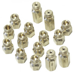 JEU INJECTEURS GAZ NATUREL ELECTROLUX  50268249005