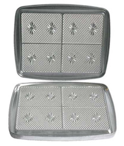 JEU PLAQUES GAUFRETTES pour SUPER 2 GAUFRES LAGRANGE  030201
