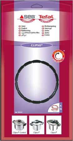 JOINT CLIPSO 8/10L INOX Diam.253  AUTOCUISEUR SEB            = 440107