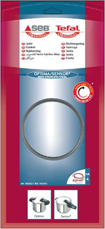 JOINT OPTIMA - SENSOR 3/4,5/6L INOX  Diam.220  AUTOCUISEUR SEB
