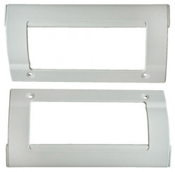 KIT 2 POIGNEES METAL BLANC REFRIGERATEUR COMBI ELECTROLUX