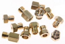 KIT INJECTEURS GAZ NATUREL CUISINIERE 60x60 INDESIT  076915