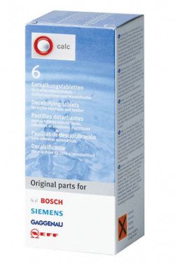 PASTILLES DETARTRANTES x6 TCZ6002 MACHINE A CAFE BOSCH