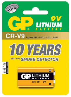 PILE BATTERIE 9V LITHIUM  Longue Duree 10 ans