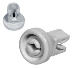ROULETTE BLANCHE PANIER SUP. LAVE-VAISSELLE ELECTROLUX  = 230131