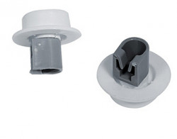 ROULETTE +SUPPORT PANIER INFERIEUR LAVE-VAISSELLE ELECTROLUX  50269924002