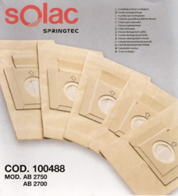 SACS ASPIRATEUR SOLAC SPRINGTEC AB2720 AB2750  - RP 151 OU 614