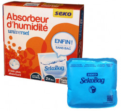 SEKOBAG 2 ABSORBEURS D'HUMIDITE SEKOBAG