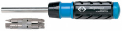 TOURNEVIS ERGONOMIQUE A CLIQUET + EMBOUTS