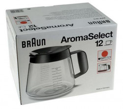 VERSEUSE NOIRE CAFETIERE KFK12 AROMASELECT BRAUN  *** EPUISE ***