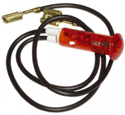 VOYANT CABLE Diam.7 m/m  ROUGE