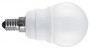 AMPOULE FLUOCOMPACTE E14 - 6W  MINI-GLOBE                 98 x 50