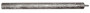 ANODE MAGNESIUM CHAUFFE-EAU Diam.14 - Long. 210  Filetage M4