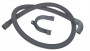 CANNE DE VIDANGE DROIT/COUDEE 1,50M  Diam. 19/21