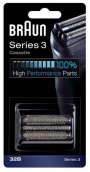 CASSETTE RASAGE 32B RASOIR BRAUN Series 3  300 / 340  Noir