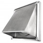 CLAPET DE SORTIE + PROTECTION Diam. 100  BLANC