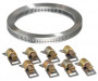 COLLIERS DE SERRAGE 3 M + 8 TETES A DECOUPER SUR MESURE