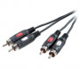 CORDON 2 RCA MALE/MALE 2.50M STEREO