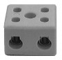 DOMINO PORCELAINE 2 PLOTS  RACCORDEMENT FOUR PLAQUE